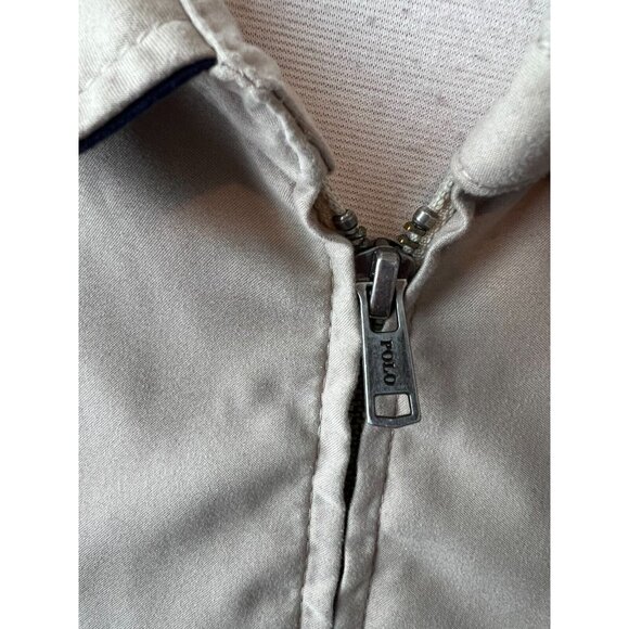Ralph Lauren Polo Full Zip Jacket Mens XXL Khaki Bi Swing Vintage‎ 90s Bomber 2X - Picture 8 of 12